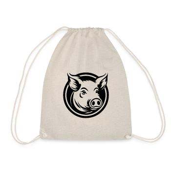 Truie cochonne - Sac de sport léger - nature - Devant