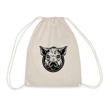 Truie cochonne - Sac de sport léger - nature - Devant