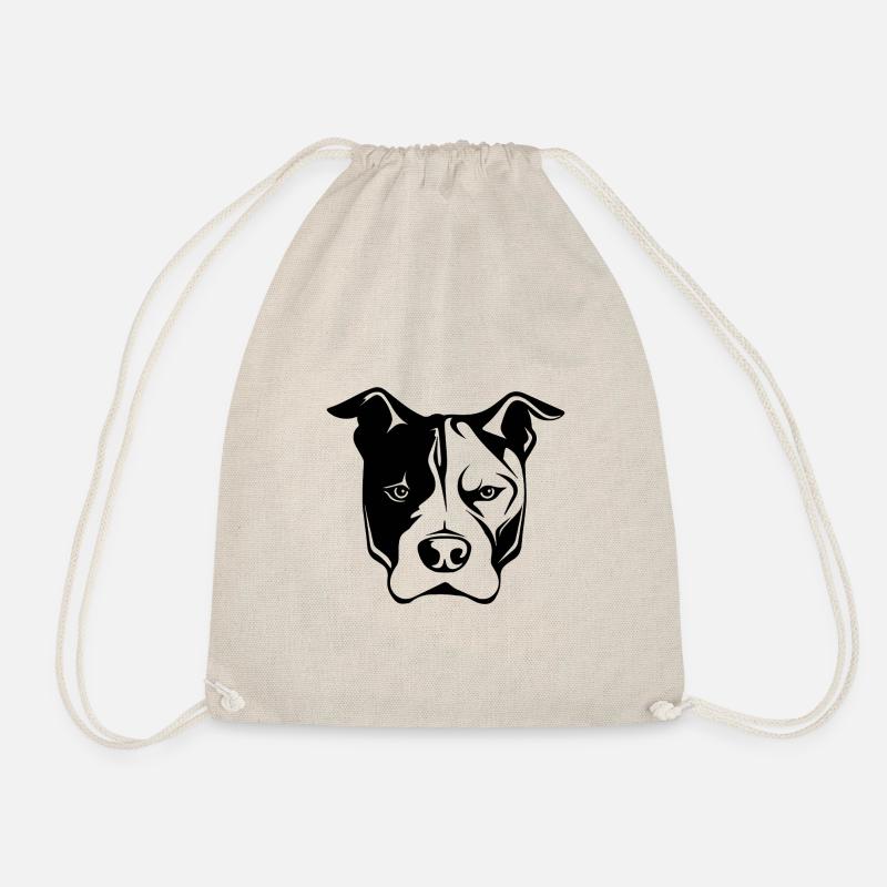 Pitbull - Turnbeutel - Natur