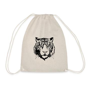 Tiger Big Cat - Drawstring Bag - nature - Front