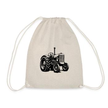 Traktor - Turnbeutel - Natur - Vorne