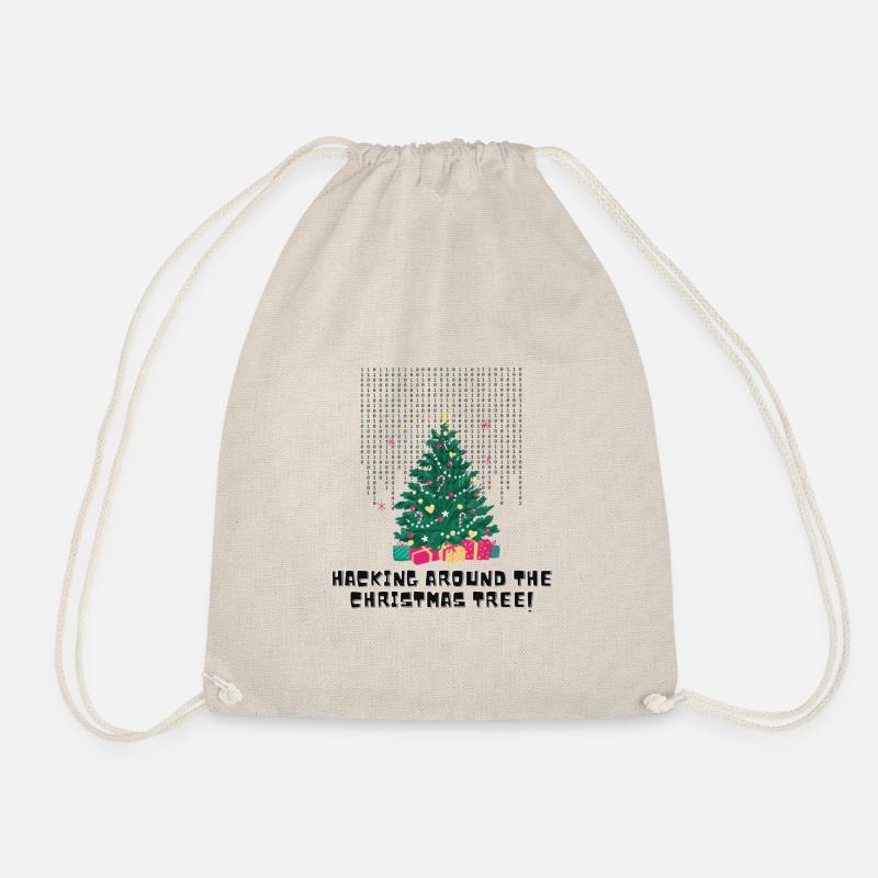 Hacking Around The Christmas Tree - Turnbeutel - Natur