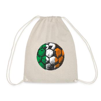 Ireland Flag Vintage Irish Flag Dublin - Drawstring Bag - nature - Front