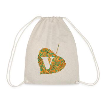Sheet E 95 V - Drawstring Bag - nature - Front