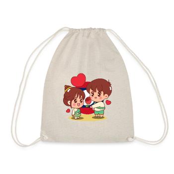 Laos Laote fille garçon drapeau je cadeau - Sac de sport léger - nature - Devant