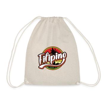 Philippines Filipino Palm Pride I Gift Stick - Drawstring Bag - nature - Front