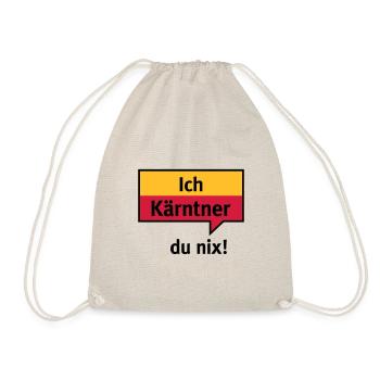 Je Carinthie - vous nix - Sac de sport léger - nature - Devant