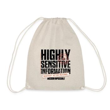 Mission Impossible Dead Reckoning Target Design - Drawstring Bag - nature - Front