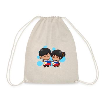 Philippines drapeau philippin fierté je cadeau - Sac de sport léger - nature - Devant
