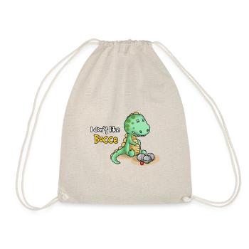 Bocce Bocci Colorful Balls Player I Gift - Drawstring Bag - nature - Front