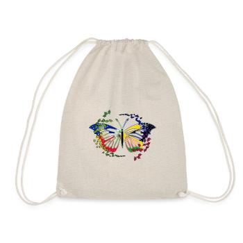 Haiti Haitianer Jamaika Kombination I Geschenk - Turnbeutel - Natur - Vorne