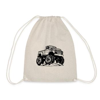 Monster Truck Monster Truck Lover Fan - Sac de sport léger - nature - Devant