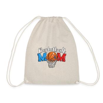 Philippines Mother Flag Basketball I Gift - Drawstring Bag - nature - Front