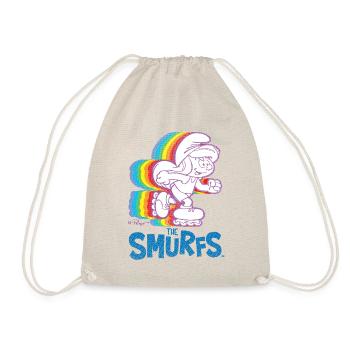 Schtroumpfs Design Avec Schtroumpfette En Patins - Sac de sport léger - nature - Devant