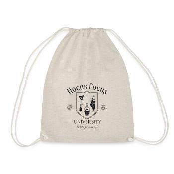 Hocus Pocus Uni - Halloween coat of arms for witches - Drawstring Bag - nature - Front