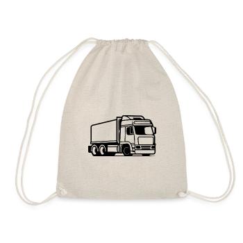 Chauffeur de camion Camion - Sac de sport léger - nature - Devant