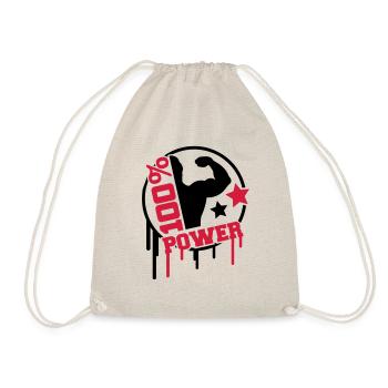 power_100_splat_co2 - Sac de sport léger - nature - Devant