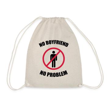 no_boyfriend_no_problem - Sac de sport léger - nature - Devant