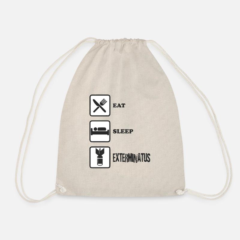 Eat Sleep Exterminatus - Turnbeutel - Natur