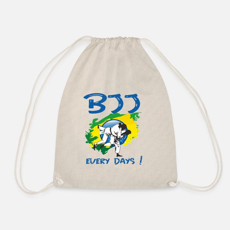 BJJ JEDEN TAG - Turnbeutel - Natur