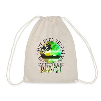 summer lake nature flora art pool sea beach love - Drawstring Bag - nature - Front