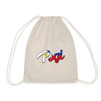 Philippines Filipino Pogi Vintage Sweet I Gift - Drawstring Bag - nature - Front