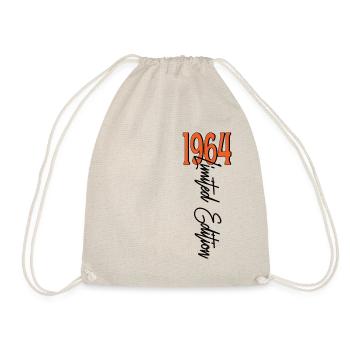 1964 Vintage anniversaire drôles dictons - Sac de sport léger - nature - Devant