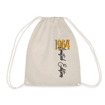 1964 Vintage anniversaire drôles dictons - Sac de sport léger - nature - Devant