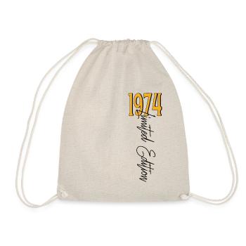 1974 Vintage anniversaire drôles dictons - Sac de sport léger - nature - Devant
