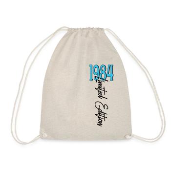 1984 Vintage anniversaire drôles dictons - Sac de sport léger - nature - Devant