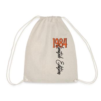 1984 Vintage anniversaire drôles dictons - Sac de sport léger - nature - Devant