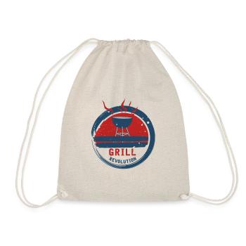BBQ Revolution - Grill Revolution - Grillen - Turnbeutel - Natur - Vorne