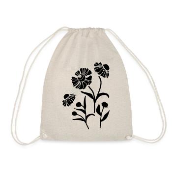 Hélénium floral - Sac de sport léger - nature - Devant