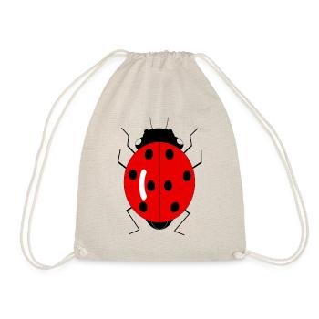 Ladybug - Turnbeutel - Natur - Vorne