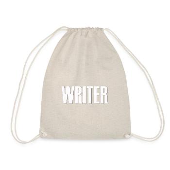 writer tags graffitti cap sticker aufkleber street - Turnbeutel - Natur - Vorne