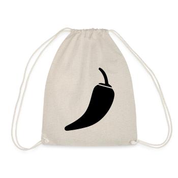 chili pepper - Drawstring Bag - nature - Front
