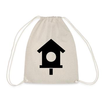 Bird House - Drawstring Bag - nature - Front