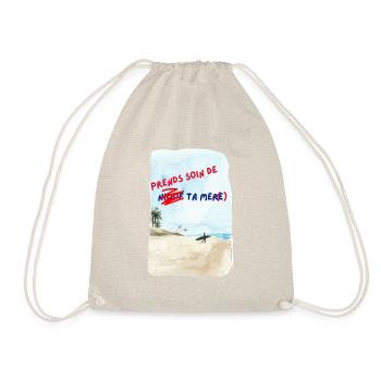 Prends soin de ta mer - Sac de sport léger - nature - Devant