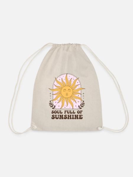 Seele und sonne - Turnbeutel - Natur