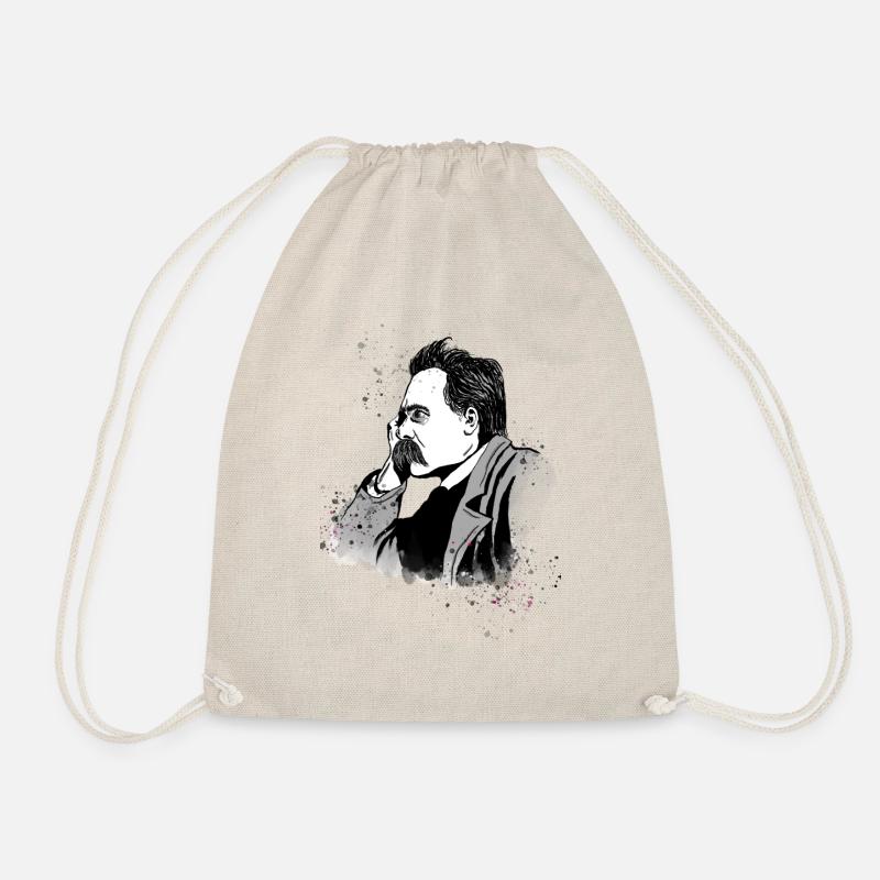 Friedrich Nietzsche - Sac de sport léger - nature
