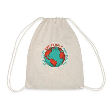 un amour un peuple une terre - Sac de sport léger - nature - Devant