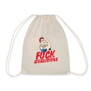 Fuck Pop Art stéréotypé - Sac de sport léger - nature - Devant