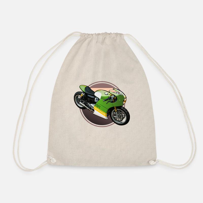 Sports motorcycle - Drawstring Bag - nature