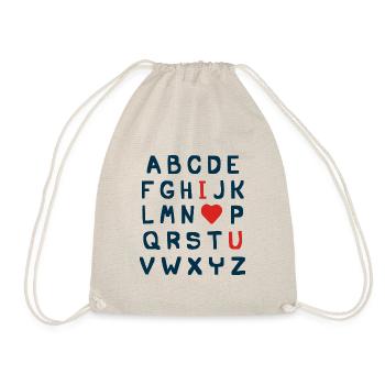 i love you - Sac de sport léger - nature - Devant