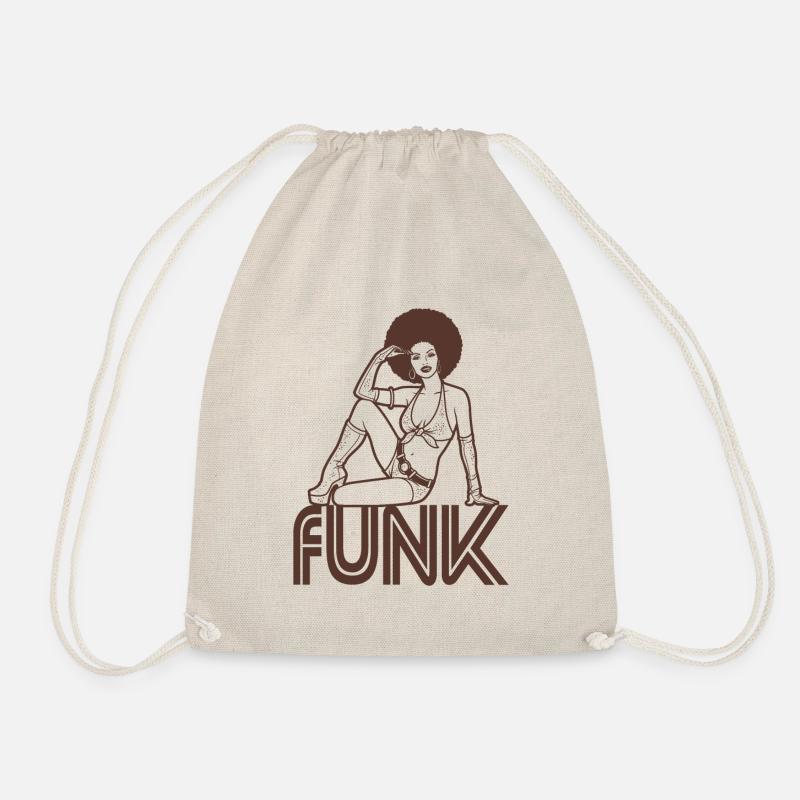 FUNK - Drawstring Bag - nature