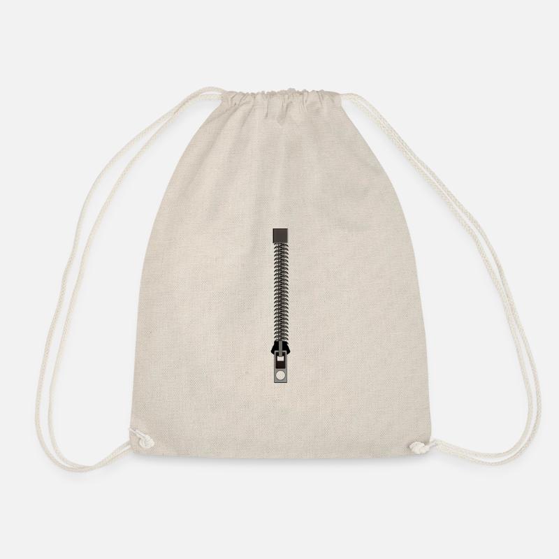 Zipper Zip Zippers Zipper - Drawstring Bag - nature