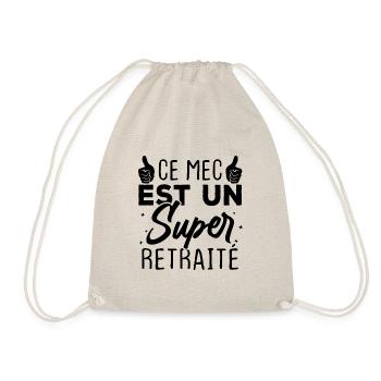 Ce mec est un super retraité - Sac de sport léger - nature - Devant
