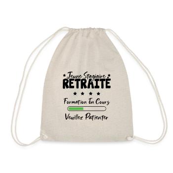 Jeune stagiaire retraite formation en cours - Sac de sport léger - nature - Devant
