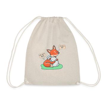 Où le renard et le lièvre disent « bonne nuit » - Sac de sport léger - nature - Devant