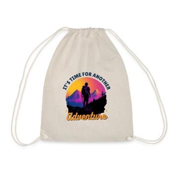 Its Time For Another Adventure - Drawstring Bag - nature - Front